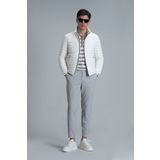 Lufian Hery Smart Erkek Chino Pantolon Slim Fit Gri