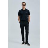 Lufian Hold Smart Polo Tişört, 4XL, 111040226, Siyah, Erkek