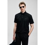 Lufian Hudson Smart Erkek Polo T-Shirt 111040234 - Siyah - 3XL