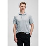 Lufian Hudson Smart Erkek Polo Tişört Siyah - Taş - 3XL