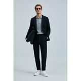 Lufian Hunter Smart Chino Pantolon Slim Fit Siyah, 44, KCMN-AST09322, SİYAH, Erkek