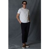 LUFIAN Hunter Smart Erkek Chino Pantolon Slim Fit Lacivert
