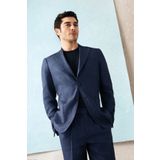 Lufian Jaques Spor Erkek Blazer Ceket Slim Fit Lacivert
