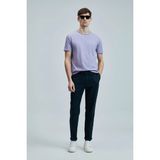 Lufian Junya Erkek Basic Tişört Lila - XL