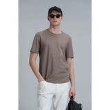 Lufian Junya Erkek Basic Tişört - XL - Deve Tüyü