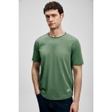 Lufian Junya Erkek Basic Tişört Yeşil - 2XL