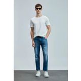 Lufian Junya Erkek T-shirt 111020259 BEYAZ M