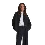 Lufian Kadın Gömlek Siyah Regular Fit