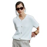 Lufian Kadın Rayon Triko Hırka Ekru