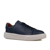 Lufian Lacivert Tommy Erkek Deri Sneaker