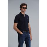 Lufian Laon Smart Erkek Polo Tişört Slim Fit - Lacivert - 3XL