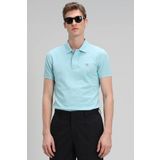 Lufian Laon Spor Polo Aqua Erkek T-Shirt