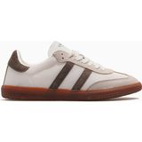 Lufian Lenora Deri Unisex Sneaker Ayakkabı 26Y 121230066 - Kahve