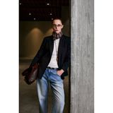Lufian Lına Kadın Ceket Regular Fit Lacivert - XS