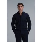 Lufian Lıne Erkek Basic Gömlek Comfort Fit Lacivert - XL