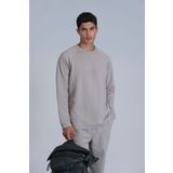 Lufian Lınes Erkek Sweatshirt Taş