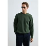 Lufian Logan Erkek Sweatshirt Yeşil