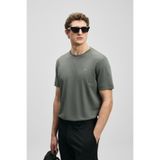 Lufian Logolu% 100 Pamuk Bisiklet Yaka T Shirt Erkek T SHİRT 111020321