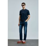 Lufian Lorenzo Smart Jean Erkek Pantolon Slim Fit Mavi