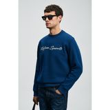 Lufian Loved Erkek Sweatshirt - Saks - 4XL