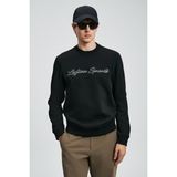 Lufian Loved Erkek Sweatshirt Siyah - M