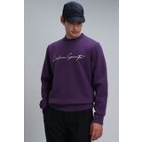 Lufian Lowe Erkek Sweatshirt Mürdüm
