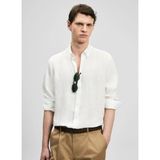 Lufian Lufıan Beyaz Erkek Slim Fit Gömlek Pitaya - 3XL