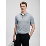 Lufian Lufıan Gri Erkek Slim Fit Polo T-Shirt Derek - XL - Açık Gri