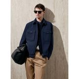 Lufian Lufıan Lacivert Erkek Slim Fit Mont Troy - 48