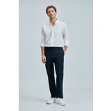 Lufian Lukaso Smart Erkek Chino Pantolon Slim Fit Lacivert
