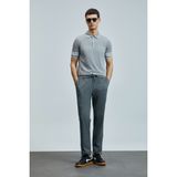 Lufian Marco Smart Erkek Chino Pantolon Slim Fit Yeşil - 46