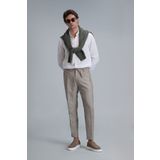 Lufian Marıo Smart Erkek Chino Pantolon Tailored Fit Bej