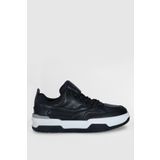 Lufian Mark Erkek Sneaker Ayakkabı Siyah