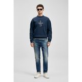 Lufian Max Smart Jean Erkek Pantolon Slim Fit Mavi