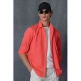 Lufian Minimalist Erkek Gömlek - Uzun Kol - Regular Fit - Günlük/İş
