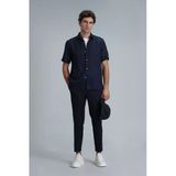 Lufian Minimalist Keten Erkek Crop Pantolon - Rahat Ve Şık