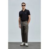 Lufian Minimalist Polo Yaka Erkek T-shirt - Kısa Kol - Günlük