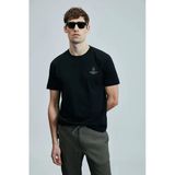 Lufian Minimalist Yuvarlak Yaka Kısa Kol Erkek T-Shirt - Günlük Stil