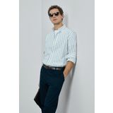 Lufian Nıcer Erkek Basic Gömlek Regular Fit Lacivert 111010639