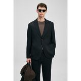 Lufian Noa Spor Erkek Blazer Ceket Slim Fit Siyah - 46