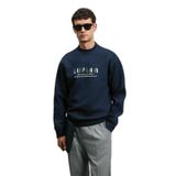 Lufian Oracle Erkek Sweatshirt, Lacivert, 2XL