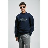 Lufian Oracle Erkek Sweatshirt Lacivert - 3XL