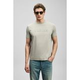Lufian Oscar Erkek T-Shirt 111020280 Bej - M