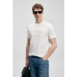 Lufian Oscar Modern Grafik Beyaz Erkek T-Shirt 111020280 - XL