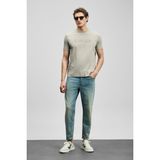 Lufian Oscar Modern Grafik Erkek T-Shirt 111020280 - Bej - XL