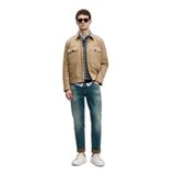 Lufian Oslo Smart Jean Erkek Pantolon Slim Fit Yeşil 30-32 Beden
