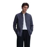 Lufian Pitaya Erkek Keten Gömlek Comfort Fit Antrasit S