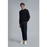 Lufian Plus Smart Erkek Chino Pantolon Slim Fit Lacivert