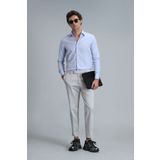 Lufian Plus Smart Erkek Chino Pantolon Slim Fit Taş