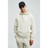 Lufian Road Erkek Sweatshirt Kırık Beyaz